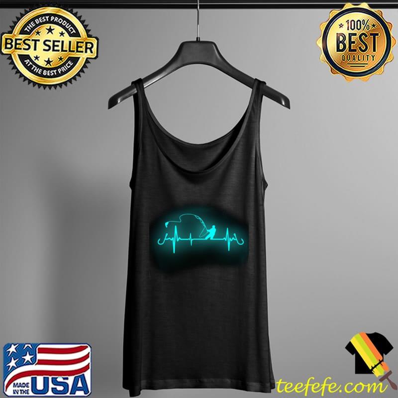 Fishing Heartbeat Shirt Tank Top Fishing Heartbeat Shirt Tank Top