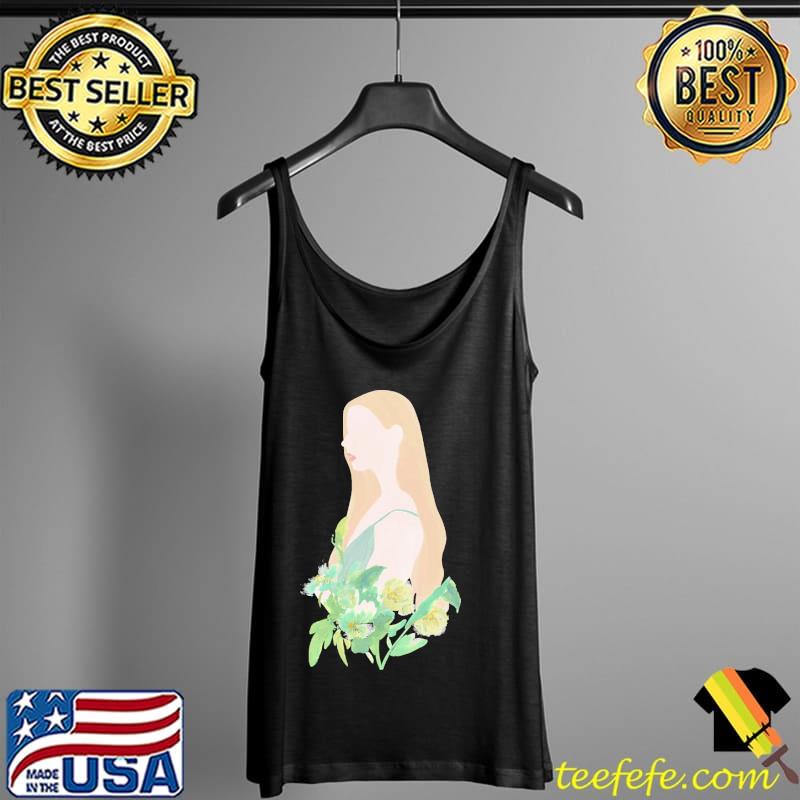 Flowers Anya Taylor Joy Draw Shirt Tank Top Flowers Anya Taylor Joy Draw Shirt Tank Top