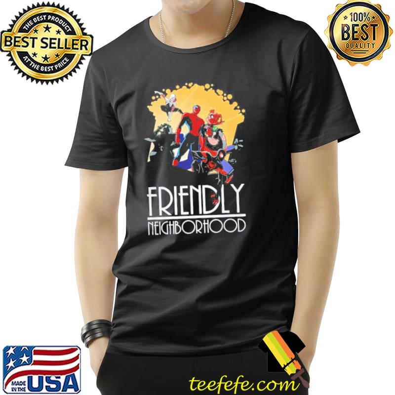 Friendly Nieghborhood Spiderman Batman Shirt Unisex Friendly Nieghborhood Spiderman Batman Shirt Unisex