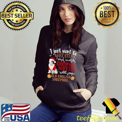 Funny Bake Stuff Watch Christmas Movies Santa Old englis T-Shirt