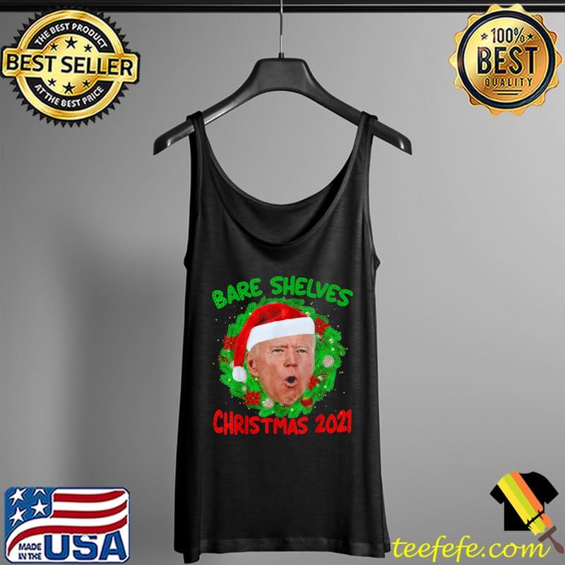Funny Bare Shelves Biden Funny Meme Christmas Foxtrot Xmas Bravo T Shirt Tank Top Funny Bare Shelves Biden Funny Meme Christmas Foxtrot Xmas Bravo T Shirt Tank Top