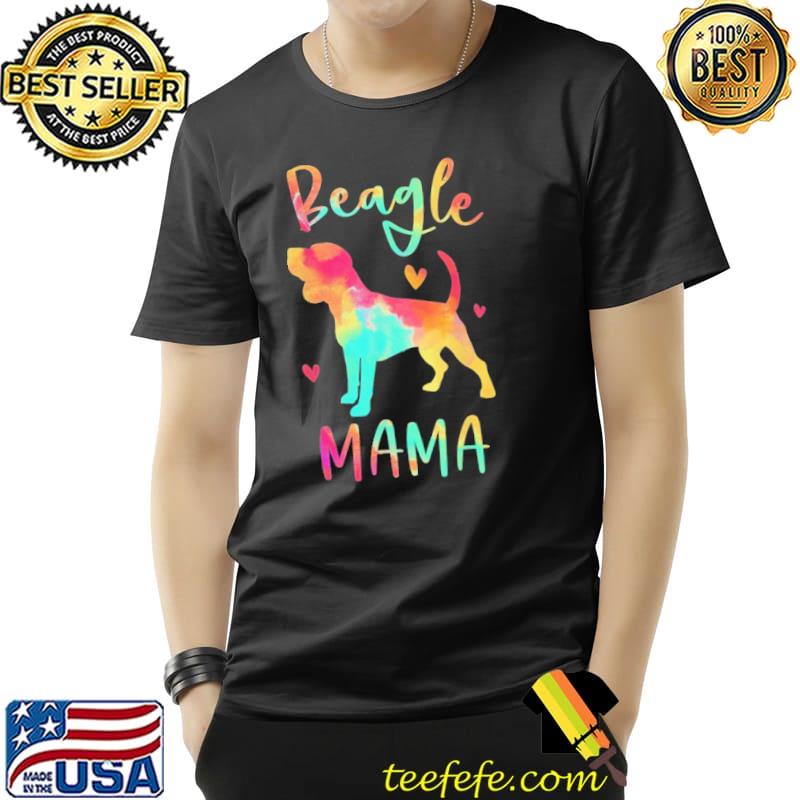 Funny beagle Mama Colorful s Unisex Funny beagle Mama Colorful s Unisex