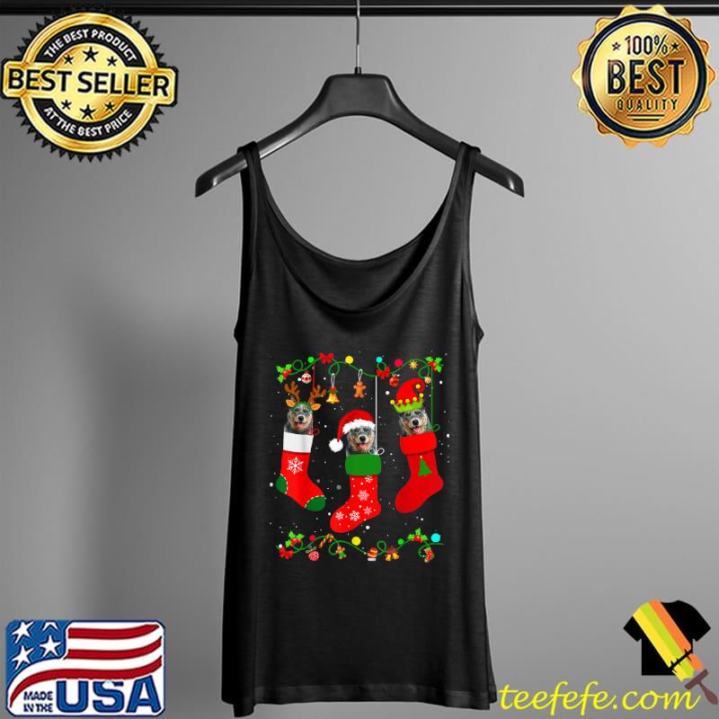 Funny Christmas Lights Xmas Pajama Australian Cattle Dog Lover T Shirt Tank Top Funny Christmas Lights Xmas Pajama Australian Cattle Dog Lover T Shirt Tank Top