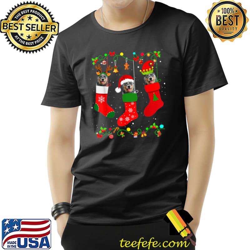 Funny Christmas Lights Xmas Pajama Australian Cattle Dog Lover T Shirt Unisex Funny Christmas Lights Xmas Pajama Australian Cattle Dog Lover T Shirt Unisex