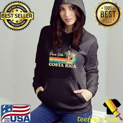 Funny Costa Rica Shirt Retro Beach Vacation Shirt Souvenir Beach T-Shirt