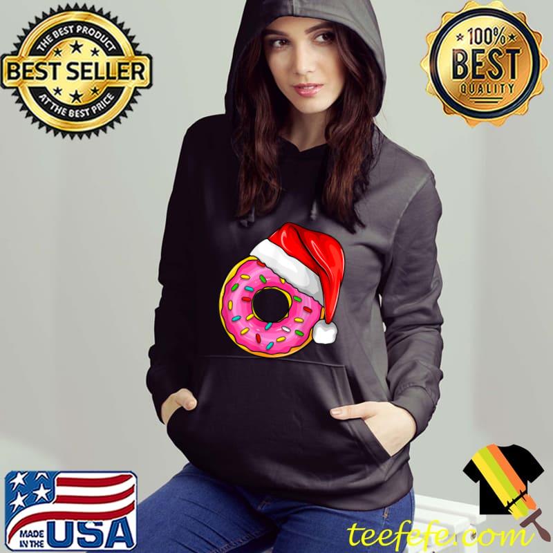 Funny Donut Christmas Xmas Doughnut Women Kids Men T-Shirt Funny Donut Christmas Xmas Doughnut Women Kids Men T-Shirt