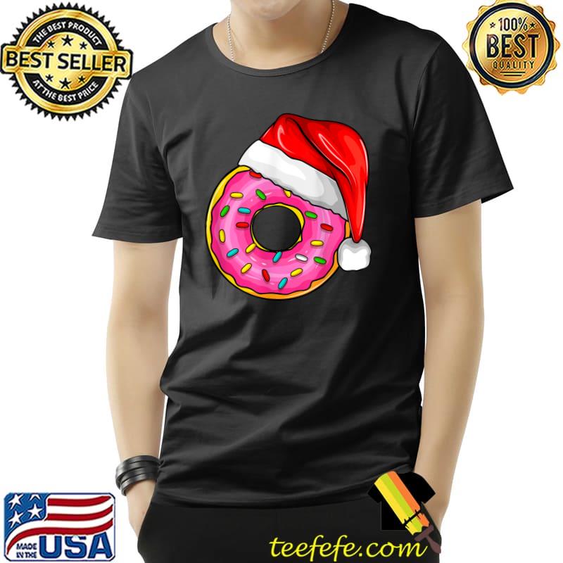 Funny Donut Christmas Xmas Doughnut Women Kids Men T-Shirt Unisex Funny Donut Christmas Xmas Doughnut Women Kids Men T-Shirt Unisex