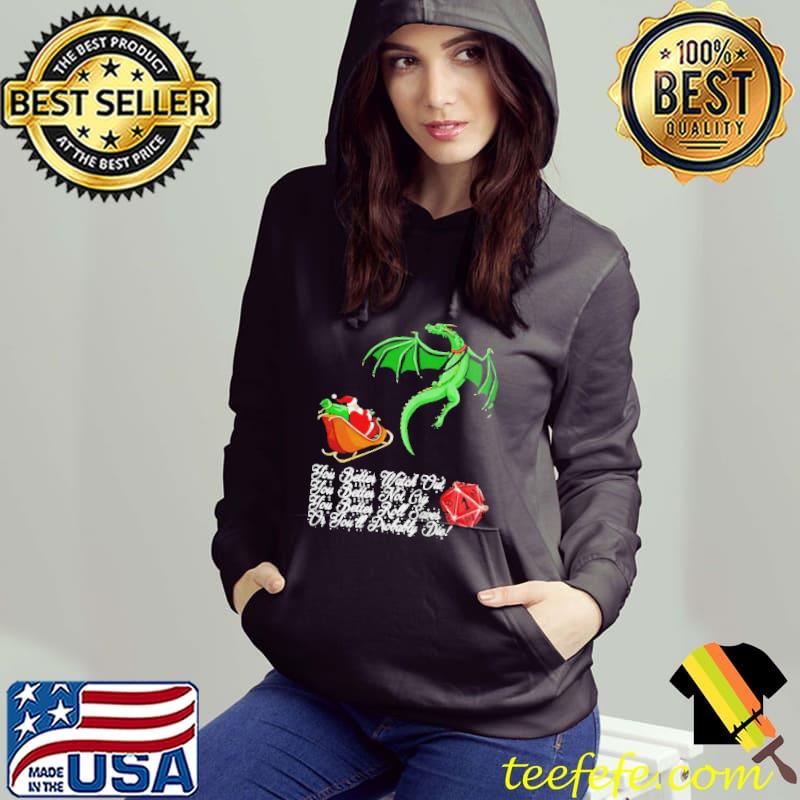 Funny Dungeons and dragons christmas Hoodie Funny Dungeons and dragons christmas Hoodie