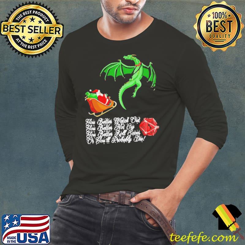 Funny Dungeons and dragons christmas shirt