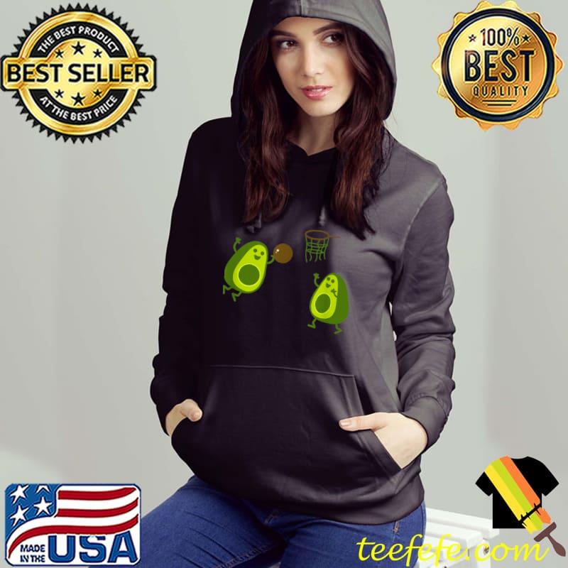 Funny Funny Avocado Basketball Vegan Dunking Lover Cartoon Veggie T Shirt Hoodie Funny Funny Avocado Basketball Vegan Dunking Lover Cartoon Veggie T Shirt Hoodie