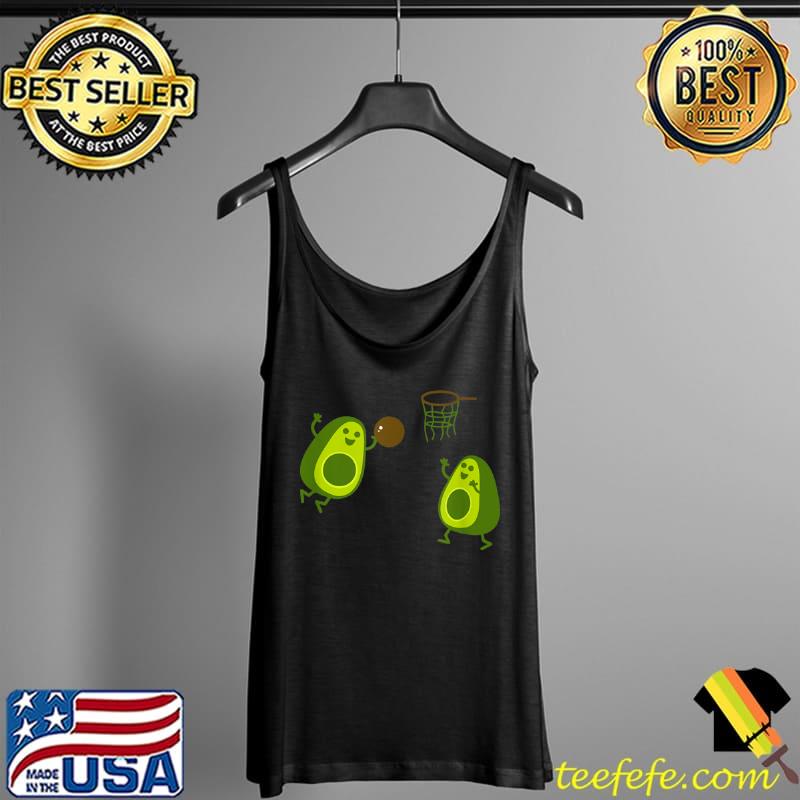 Funny Funny Avocado Basketball Vegan Dunking Lover Cartoon Veggie T Shirt Tank Top Funny Funny Avocado Basketball Vegan Dunking Lover Cartoon Veggie T Shirt Tank Top