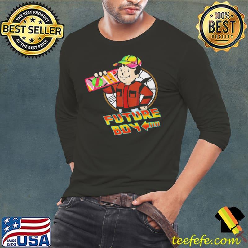 Funny Future boy Long Sleeve Tee Funny Future boy Long Sleeve Tee