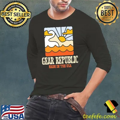 Funny gear Republic Made In The USA Shirt