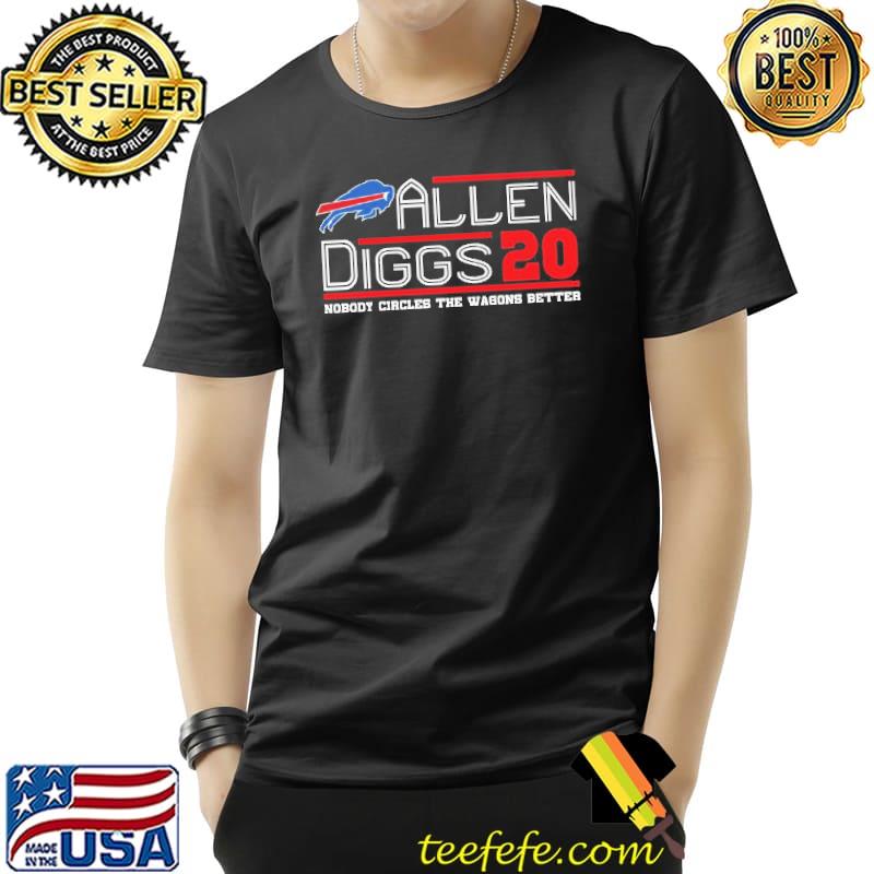 Funny Good Buffalo Bills Allen Diggs 20 Nobody Circles The Wagons Better Shirt Unisex Funny Good Buffalo Bills Allen Diggs 20 Nobody Circles The Wagons Better Shirt Unisex