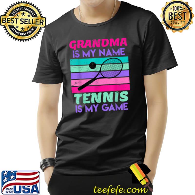 Funny Grandma Saying Tennis Player Vaporwave T Shirt Unisex Funny Grandma Saying Tennis Player Vaporwave T Shirt Unisex
