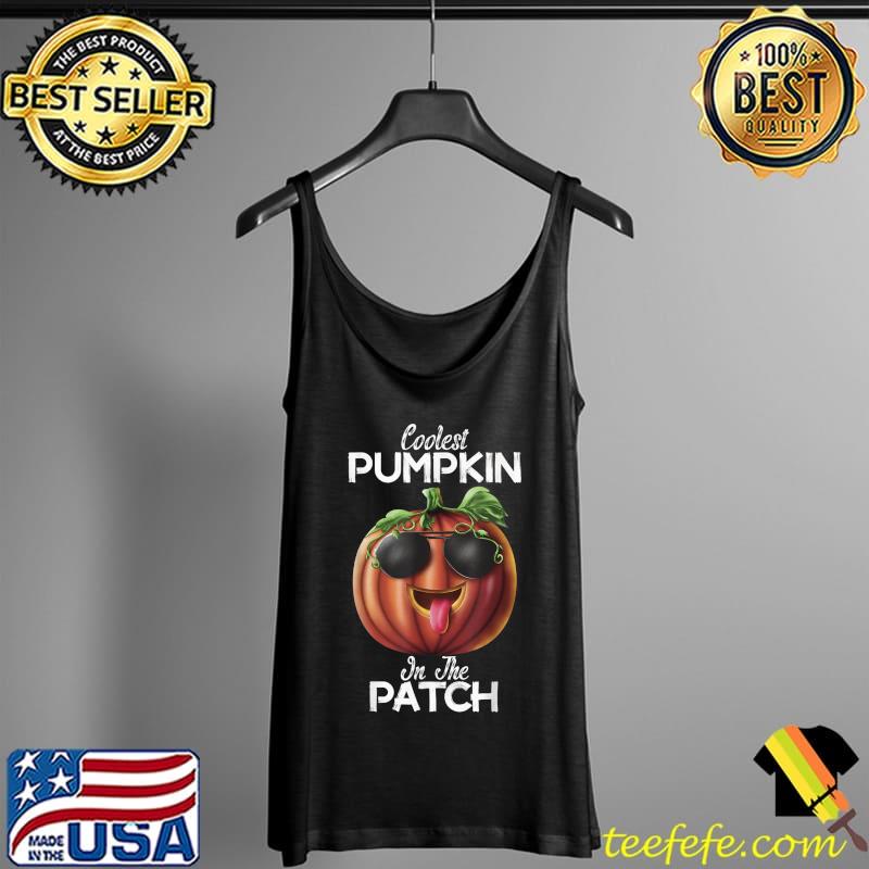 Funny Halloween Party Coolest Pumpkin In The Patch T-Shirt Tank Top Funny Halloween Party Coolest Pumpkin In The Patch T-Shirt Tank Top