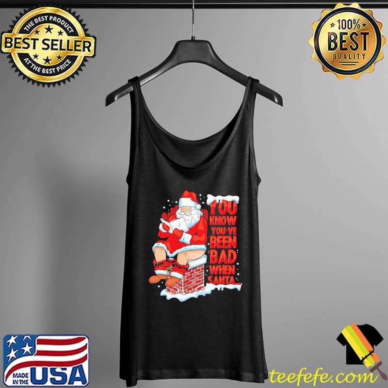 Funny Have Bad When Santa Relax Christmas T-Shirt Tank Top Funny Have Bad When Santa Relax Christmas T-Shirt Tank Top