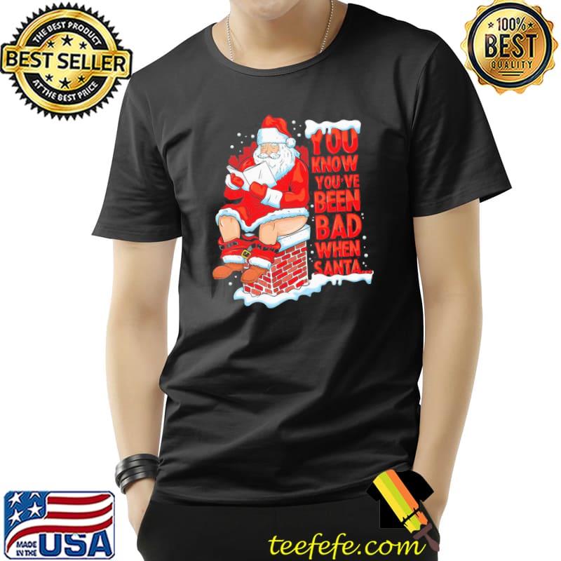 Funny Have Bad When Santa Relax Christmas T-Shirt Unisex Funny Have Bad When Santa Relax Christmas T-Shirt Unisex