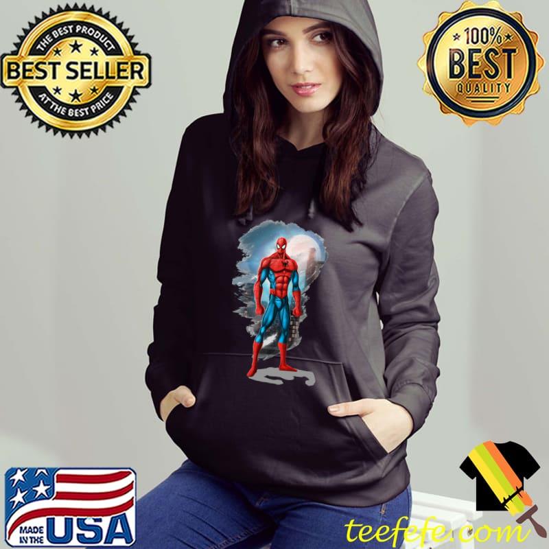 Funny Incredible Spider Superheros tshirt funny fighter Day T- Hoodie Funny Incredible Spider Superheros tshirt funny fighter Day T- Hoodie