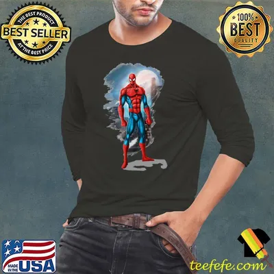 Funny Incredible Spider Superheros tshirt funny fighter Day T-shirt