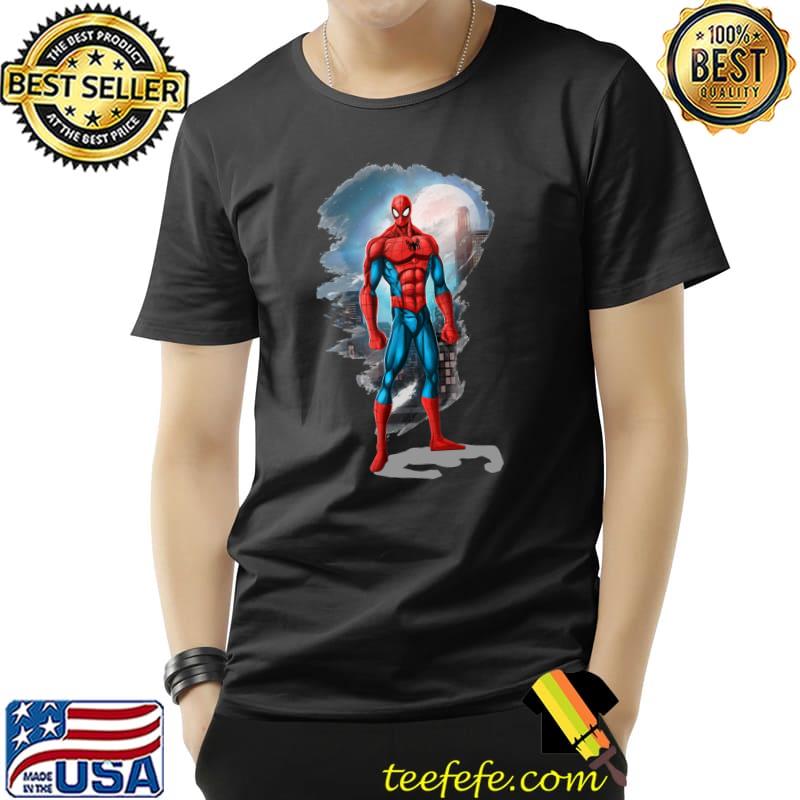 Funny Incredible Spider Superheros tshirt funny fighter Day T- Unisex Funny Incredible Spider Superheros tshirt funny fighter Day T- Unisex