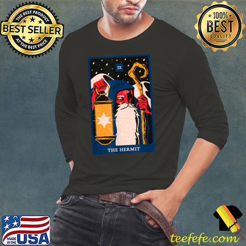 Funny Introvert Funny Tarot Card T-Shirt Long Sleeve Tee Funny Introvert Funny Tarot Card T-Shirt Long Sleeve Tee