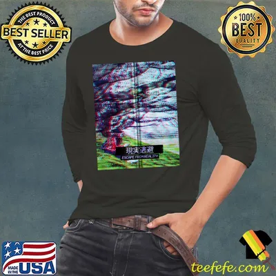 Funny japanese Vaporwave Aesthetic Alt Indie Emo Lofi Harajuku T-shirt