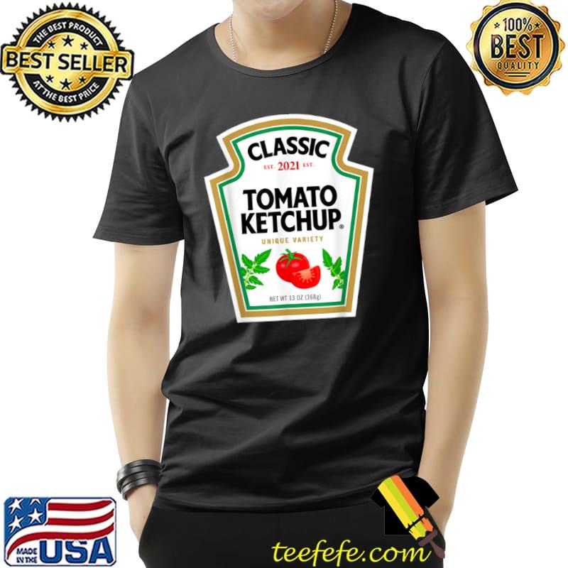 Funny Ketchup Costume Matching Couples Groups Halloween Ketchup T Shirt Unisex Funny Ketchup Costume Matching Couples Groups Halloween Ketchup T Shirt Unisex