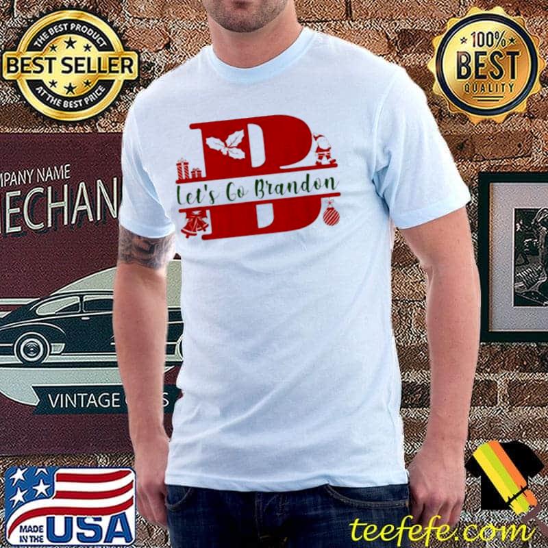 Funny Let’s Go Brandon Christmas Monogram Shirt Unisex Funny Let’s Go Brandon Christmas Monogram Shirt Unisex