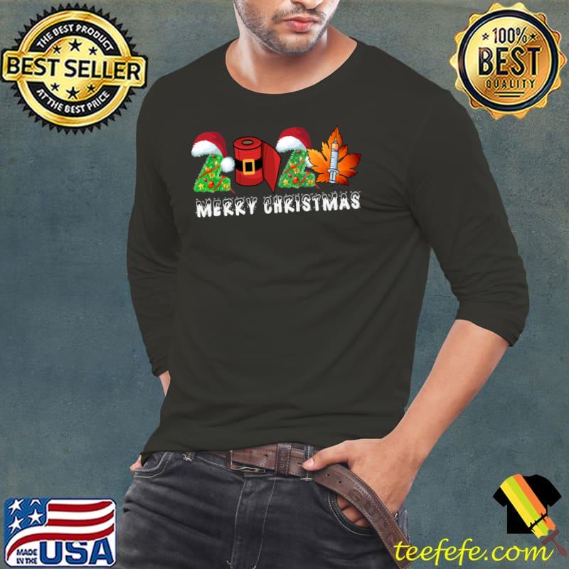 Funny Merry Christmas 2021 Pajamas Family Matching Xmas Happy 2022 T- Long Sleeve Tee Funny Merry Christmas 2021 Pajamas Family Matching Xmas Happy 2022 T- Long Sleeve Tee