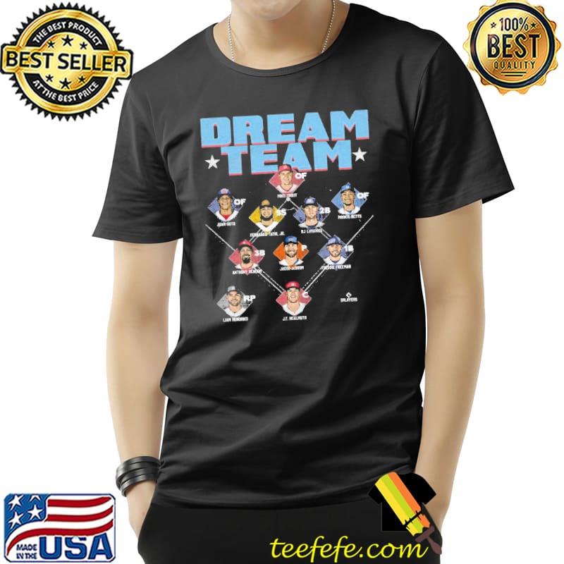 Funny MLBPA Dream Team WHT Unisex Funny MLBPA Dream Team WHT Unisex