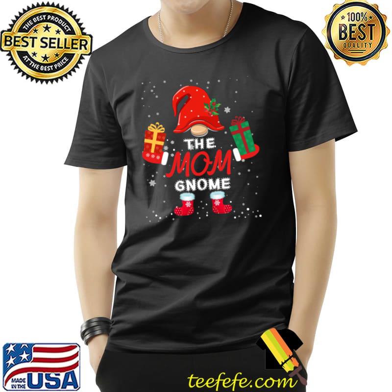 Funny Mom Gnome Plaid Matching Family Christmas Pajama T- Unisex Funny Mom Gnome Plaid Matching Family Christmas Pajama T- Unisex