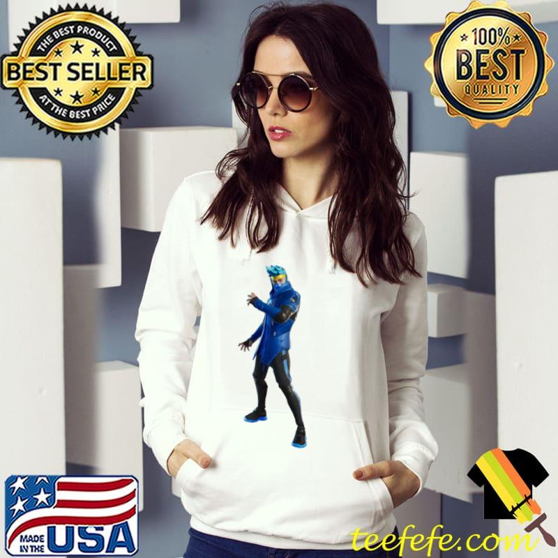 Funny Ninja Women's Cropped Fortnite Video Game shirt