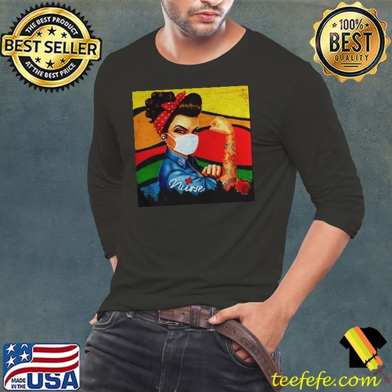 Funny Nurse Strong Coronavirus 2020 Shirt Long Sleeve Tee Funny Nurse Strong Coronavirus 2020 Shirt Long Sleeve Tee