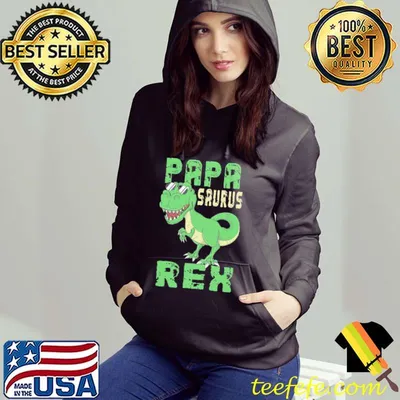 Funny PapaSaurus Rex Dinosaurier Vater Dad Shirt