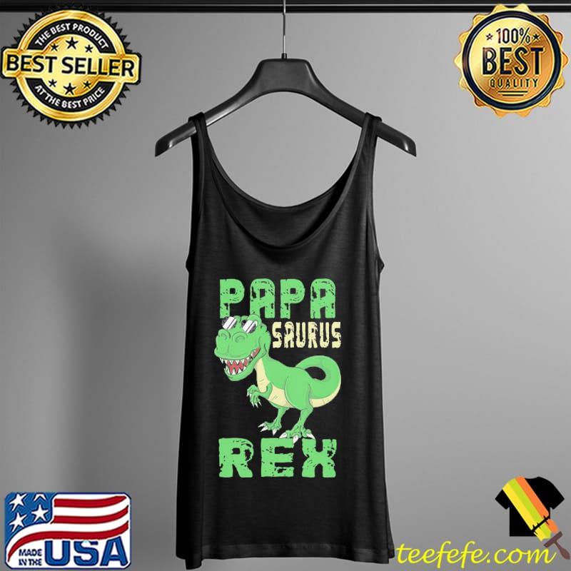 Funny PapaSaurus Rex Dinosaurier Vater Dad Shirt Tank Top Funny PapaSaurus Rex Dinosaurier Vater Dad Shirt Tank Top