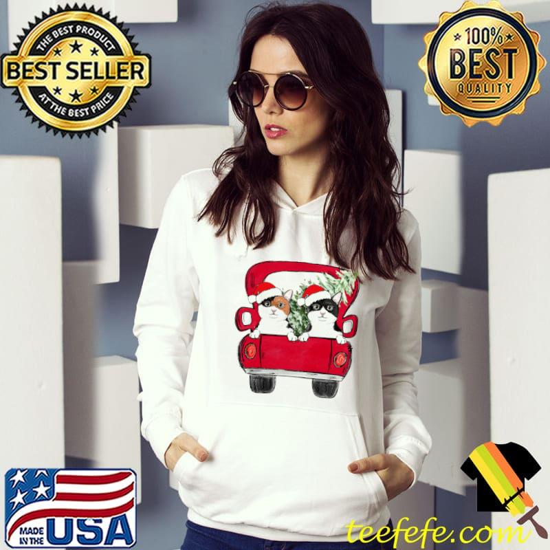 Funny personalized Cat Red Truck Christmas Circle Ornament shirt Funny personalized Cat Red Truck Christmas Circle Ornament shirt