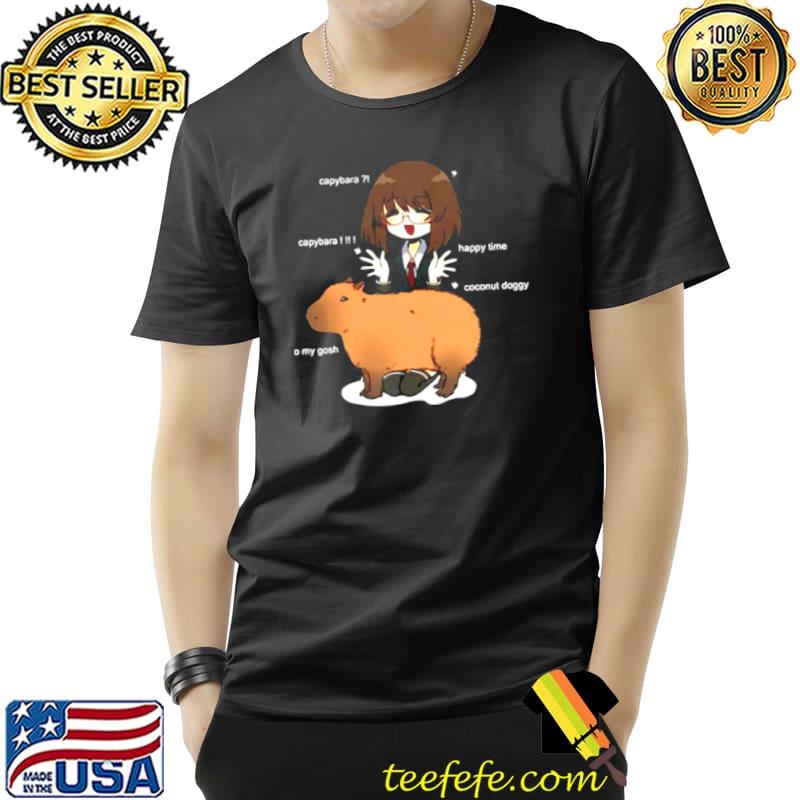 Funny Real Capybara Hours Shirt Unisex Funny Real Capybara Hours Shirt Unisex