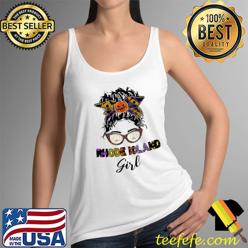 Funny Rhode Island Girl Halloween Shirt Tank Top Funny Rhode Island Girl Halloween Shirt Tank Top