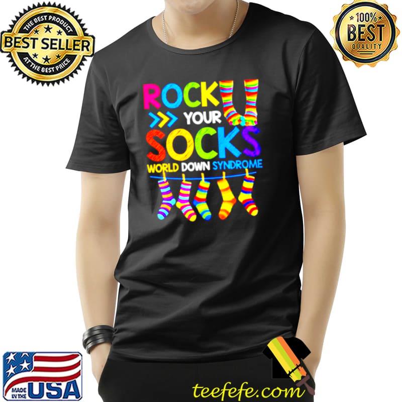 Funny rock your socks syndrome awareness s Unisex Funny rock your socks syndrome awareness s Unisex