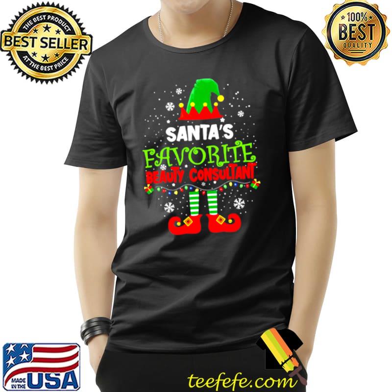 Funny Santa’s Favorite Beauty Consultant Elf Christmas Costume Shirt Unisex Funny Santa’s Favorite Beauty Consultant Elf Christmas Costume Shirt Unisex