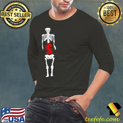 Funny Skeleton MWMH Black shirt