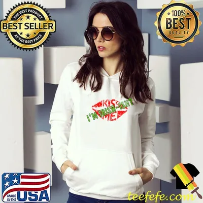Funny st Patrick's Day Kiss Me I'm Irish-Ish T-Shirt