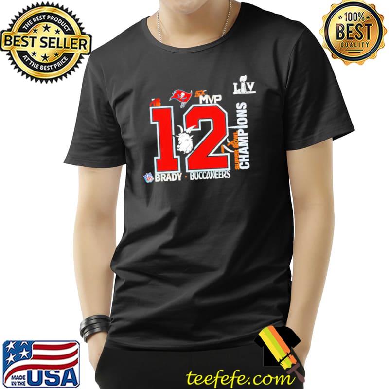 Tampa Bay Buccaneers Super Bowl T Shirt Funny Super Bowl Liv Party Tee Tom  Brady 2021 Shirt