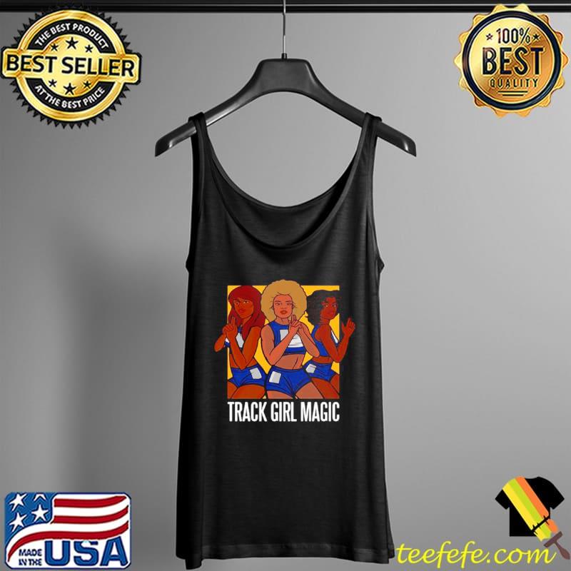 Funny Track Girl Magic Running Girls Vintage Shirt Tank Top Funny Track Girl Magic Running Girls Vintage Shirt Tank Top