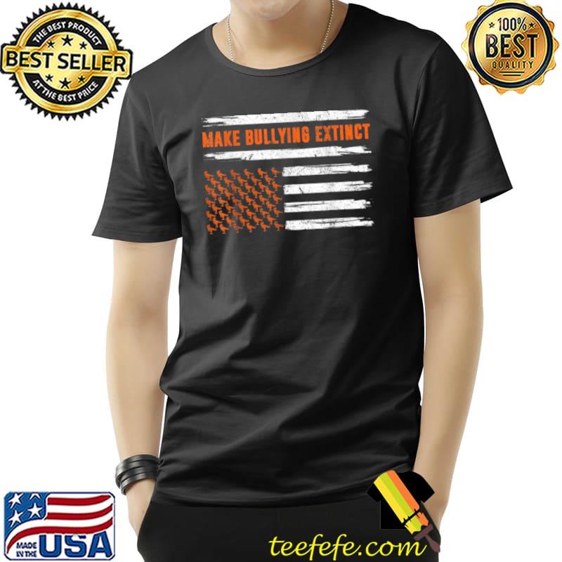 Funny Unity Day Trex Dinosaur Make Bullying Extinct Orange Flag T Shirt Unisex Funny Unity Day Trex Dinosaur Make Bullying Extinct Orange Flag T Shirt Unisex