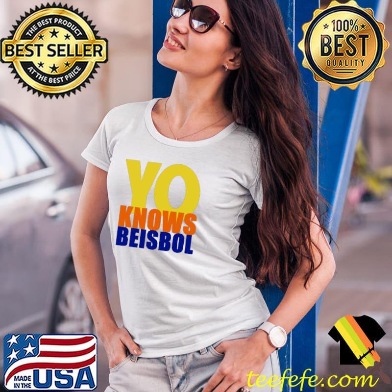 Funny Yo Know Beisbol Yoenis Cespedes Noah Syndergaard Shirt Ladies Tee Funny Yo Know Beisbol Yoenis Cespedes Noah Syndergaard Shirt Ladies Tee