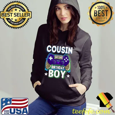 Gamer Cousin of the Birthday Boy Video Game Kids Adults T-Shirt