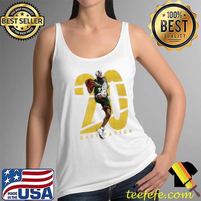 Gary Payton Rebound Seattle Basketball Shirt Tank Top Gary Payton Rebound Seattle Basketball Shirt Tank Top