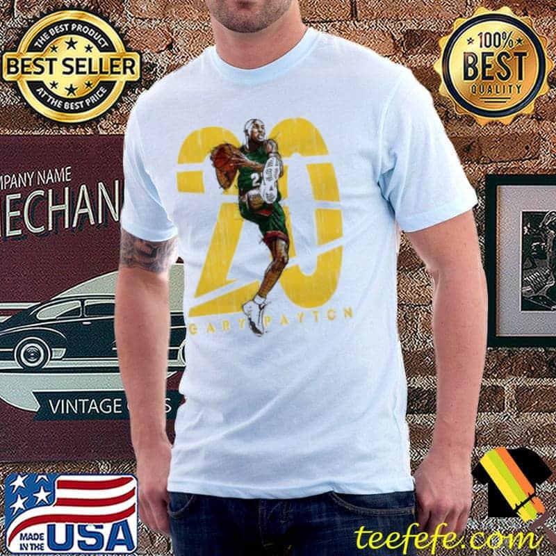 Gary Payton Rebound Seattle Basketball Shirt Unisex Gary Payton Rebound Seattle Basketball Shirt Unisex